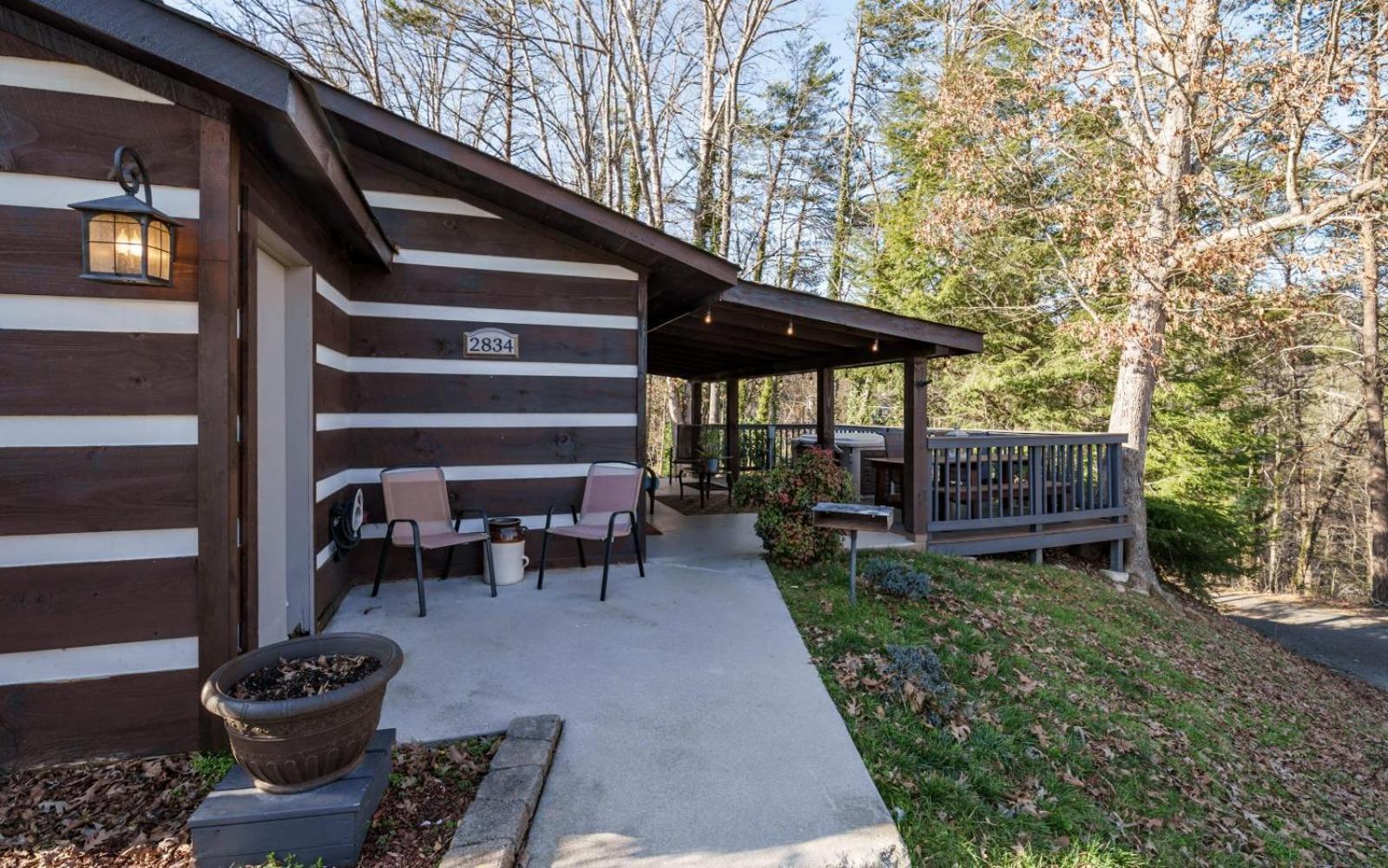 Wooded Bliss Hot Tub Single Level Cabin With No Steps Rocking Chairs And Wooded Views Pigeon Forge Exteriér fotografie